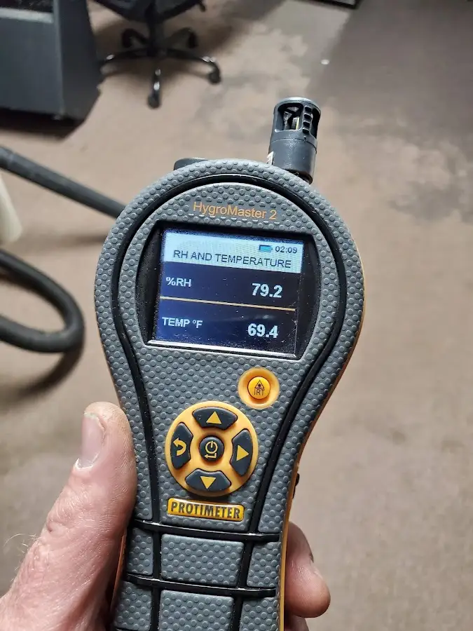 Moisture meter humidity assessment for Mold Remediation & Removal in Bagley